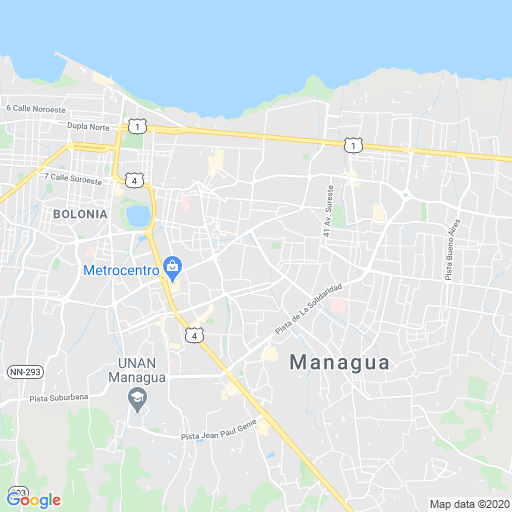 Mapa De Managua